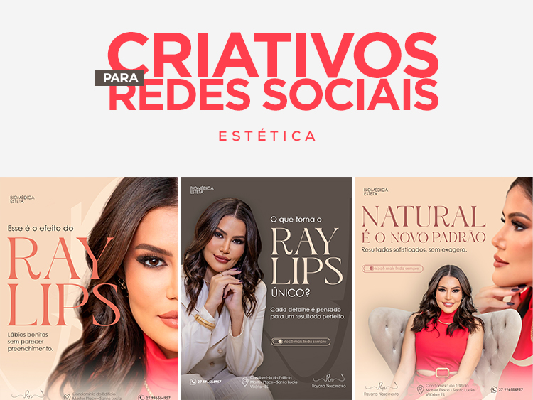 CRIATIVOS PARA REDES SOCIAIS